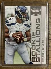 Russell Wilson #9 Football Cards 2012 Panini Contenders Rookie Stallions Prices