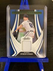 Spencer Strider [Green] #RT-SS Baseball Cards 2022 Panini Absolute Rookie Threads Retail Prices