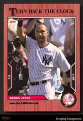 Derek Jeter [Cherry] #101 Baseball Cards 2022 Topps Now Turn Back the Clock Prices