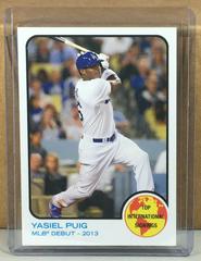 Yasiel Puig #65 Baseball Cards 2018 Topps Throwback Thursday Prices