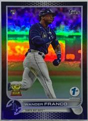 Wander Franco [Black] Baseball Cards 2022 Topps 1st Edition Prices