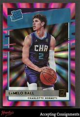 LaMelo Ball [Purple Laser] Basketball Cards 2020 Donruss Prices