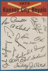 Kansas City Royals Baseball Cards 1973 O Pee Chee Team Checklists Prices