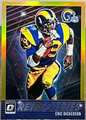 Eric Dickerson [Gold] #RS-ED Football Cards 2021 Panini Donruss Optic Retro Series Prices