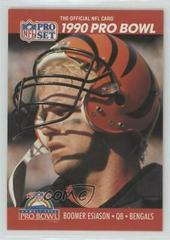 Boomer Esiason Football Cards 1990 Pro Set FACT Cincinnati Prices