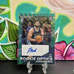 David Roddy [Green Wave] #ROA-DRD Basketball Cards 2022 Panini Donruss Optic Rookie Autographs Prices