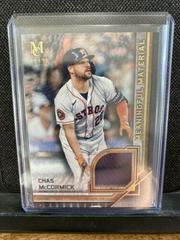 Chas McCormick #MMR-CMC Baseball Cards 2023 Topps Museum Collection Meaningful Materials Relics Prices
