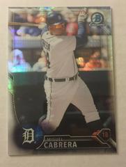 Miguel Cabrera Baseball Cards 2016 Bowman Chrome National Refractors Prices