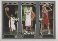 Kaman, Milicic, James #N/A Basketball Cards 2003 Topps Rookie Matrix Prices