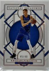 Kristaps Porzingis [Bronze] #9 Basketball Cards 2020 Panini National Treasures Prices