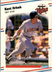 Kent Hrbek #35 Baseball Cards 1988 Fleer Mini Prices