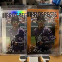 Dyan Jorge [Orange] Baseball Cards 2023 Bowman Modern Prospects Prices