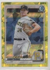Aaron Shortridge [Yellow] Baseball Cards 2020 Bowman Draft Sapphire Prices