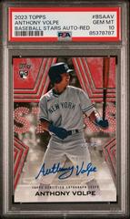 Anthony Volpe [Red] #BSA-AV Baseball Cards 2023 Topps Series 2 Stars Autographs Prices
