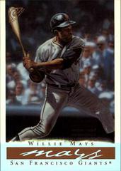 Willie Mays [Bleachers Background Refractor] #1 Baseball Cards 2003 Topps Gallery HOF Prices