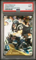 Junior Seau [Trophy Collection] Football Cards 1994 Pinnacle Prices