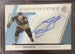 Ron Francis #SOTT-FR Hockey Cards 2022 SP Authentic Sign of the Times Prices