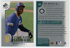 Ken Griffey Jr. [Titanium] #221 Baseball Cards 2009 SP Authentic Prices