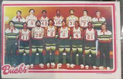 Milwaukee Bucks #9 Basketball Cards 1980 Topps Pin-Ups Prices