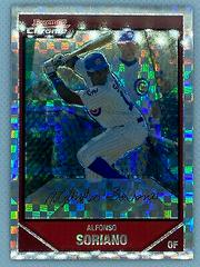Alfonso Soriano #80 Baseball Cards 2007 Bowman Chrome Prices
