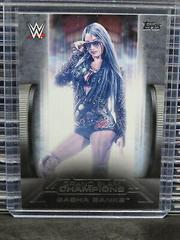 Sasha Banks Wrestling Cards 2021 Topps WWE Undisputed Grand Slam Champions Prices