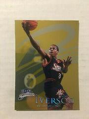Allen Iverson Gold #68G Basketball Cards 1998 Fleer Brilliants Prices