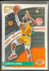 LeBron James [Gold] #9 Basketball Cards 2023 Panini Donruss Zero Gravity Prices