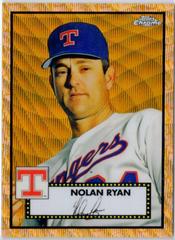 Nolan Ryan [Rose Gold Wave] #606 Baseball Cards 2021 Topps Chrome Platinum Anniversary Prices
