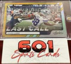 CeeDee Lamb [Spectrum Gold] #LC-8 Football Cards 2022 Panini Absolute Last Call Prices