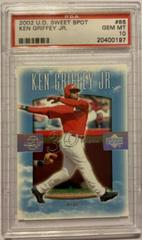 Ken Griffey Jr. #86 Baseball Cards 2002 Upper Deck Sweet Spot Prices