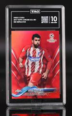 Diego Costa [Red Refractor] Soccer Cards 2017 Topps Chrome UEFA Champions League Prices