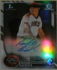 Anthony Banda [Refractor] #CPA-ABA Baseball Cards 2016 Bowman Chrome Prospect Autograph Prices