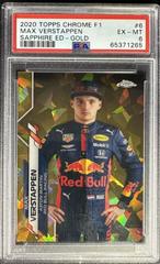 Max Verstappen [Sapphire Gold] #6 Racing Cards 2020 Topps Chrome Formula 1 Prices
