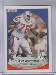 Bruce Armstrong #317 Football Cards 1990 Fleer Prices