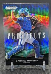 Gabriel Moreno [Silver Prizm] #P-GM Baseball Cards 2021 Panini Prizm Draft Picks Prospects Prices