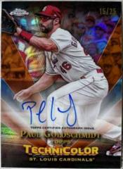 Paul Goldschmidt #TTA-PG Baseball Cards 2023 Topps Chrome in Technicolor Autographs Prices
