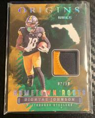 Diontae Johnson [Gold] Football Cards 2022 Panini Origins Hometown Roots Prices