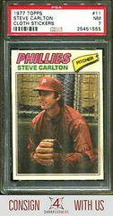 Steve Carlton #11 Baseball Cards 1977 Topps Cloth Stickers Prices