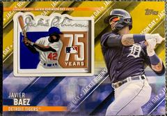 Javier Baez [Gold] #SEP-JB Baseball Cards 2022 Topps Update Special Event Patch Relics Prices