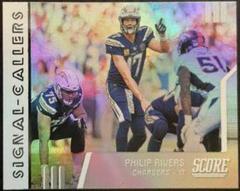 Philip Rivers Football Cards 2019 Panini Score Signal Callers Prices