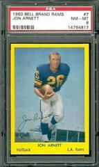 Jon Arnett #7 Football Cards 1960 Bell Brand Rams Prices