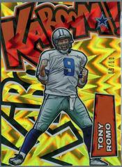 Tony Romo [Gold] #K32 Football Cards 2022 Panini Absolute Kaboom Vertical Prices