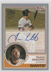 Travis Ishikawa [Silver] #83FF-TI Baseball Cards 2022 Topps Archives 1983 Fan Favorites Autographs Prices