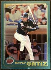 David Ortiz #107 Baseball Cards 2001 Topps Chrome Prices