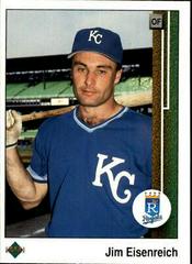 Jim Eisenreich #44 Baseball Cards 1989 Upper Deck Prices