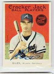 Marcus Giles [Mini Autograph] #165 Baseball Cards 2004 Topps Cracker Jack Prices