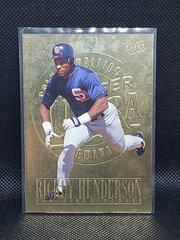 rickey henderson #558 Baseball Cards 1996 Ultra Gold Medallion Prices