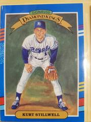Kurt Stillwell [Diamond Kings] #24 Baseball Cards 1991 Donruss Prices