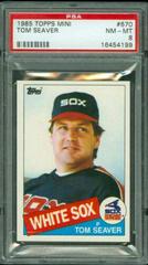 Tom Seaver #670 Baseball Cards 1985 Topps Mini Prices