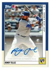 Rowdy Tellez [Autograph] #16-A Baseball Cards 2019 Topps on Demand Rookie Review Prices